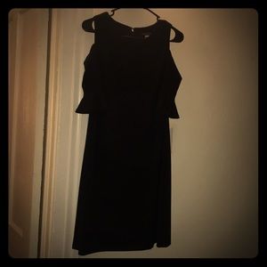 Hilfiger shoulder cut out knee length dress